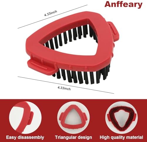 Anffeary 4-Piece Mop Head Replacement Set for Ocedar 2 Tank System