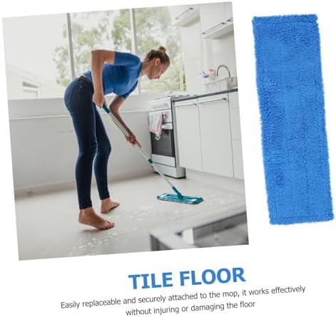 Microfiber Dust Mop Replacement Head for Hardwood Tile Cleaning