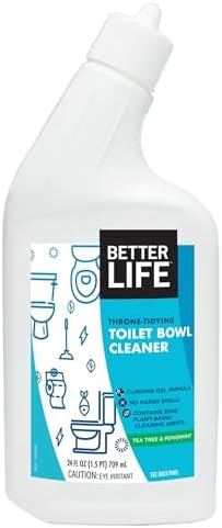 Better Life Toilet Bowl Cleaner - Tea Tree Peppermint Scent 24oz 1