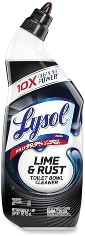 Lysol Lime Rust Remover Toilet Bowl Cleaner 216oz 9X24oz