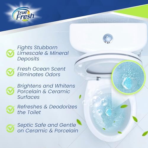 True Fresh Toilet Bowl Cleaner Tablets 26 Pack
