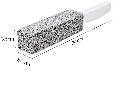 Jowmoy 2 Pack Pumice Stone Toilet Cleaner with Handle