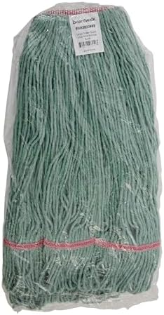 Boardwalk BWK503GNNB Premium Cotton Mop Head - Large Green 12Carton