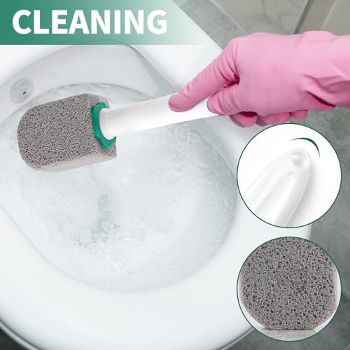 Pumice Stone Toilet Cleaner with Long Handle 1