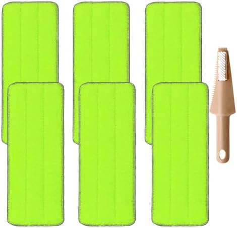 6pcs Microfiber Mop Refills for Libman Rinse N Wring Mop