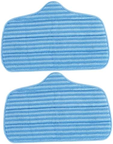 Minkissy 2pcs Microfiber Mop Pads Replacement for Efficient Floor Cleaning