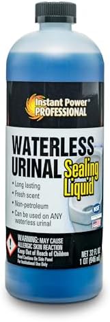 Instant Power Waterless Urinal Sealing Liquid - 32 Fl Oz