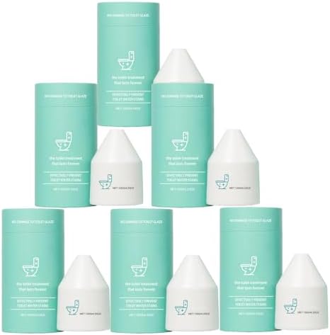 6 Pack Auto-Flush Toilet Cleaner with Fresh Scent