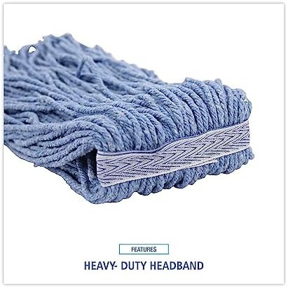 Boardwalk BWK2020B No 20 Cotton Synthetic Mop Head