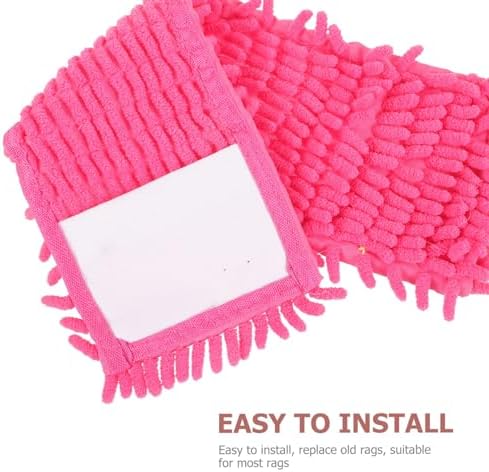 2-Pack Mop Cloth Replacement for Easy Cleaning Microfiber Mop Heads
