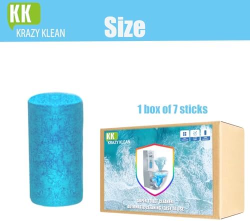 Krazy Klean Toilet Cleaner 7Pcs Set
