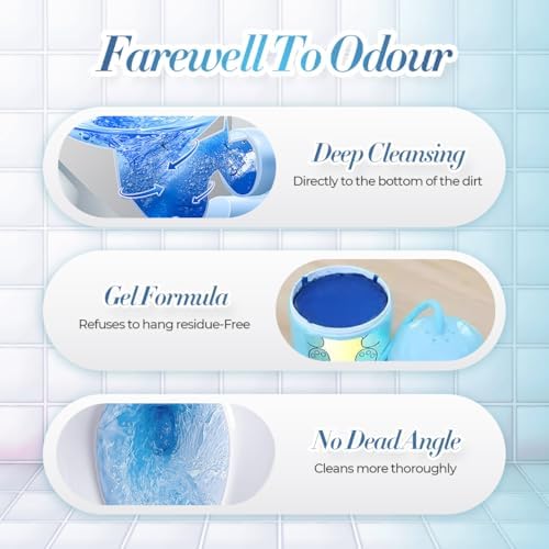 HOAIME Toilet Cleaner Deodorizer 3 Pack