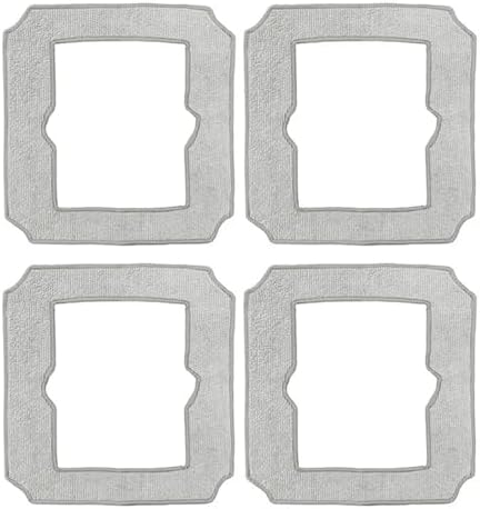 Vamarads Microfiber Mopping Pads 4 Pack for ECOVACS and WINBOT MINI