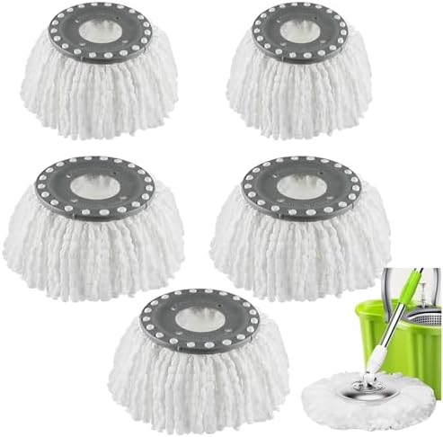 YWSHF 5PCS Spin Mop Head Refill for Standard Mops