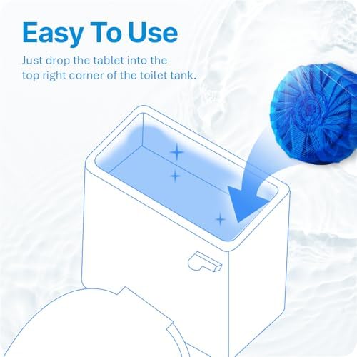 Fresh Fresh Toilet Bowl Cleaner Tablets 15pcs with Fresh Scent