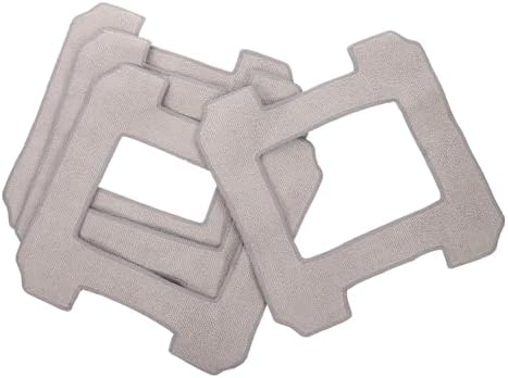 4Pcs Window Rags Compatible with Ecovacs Washable Mop Cloths for Cleaning