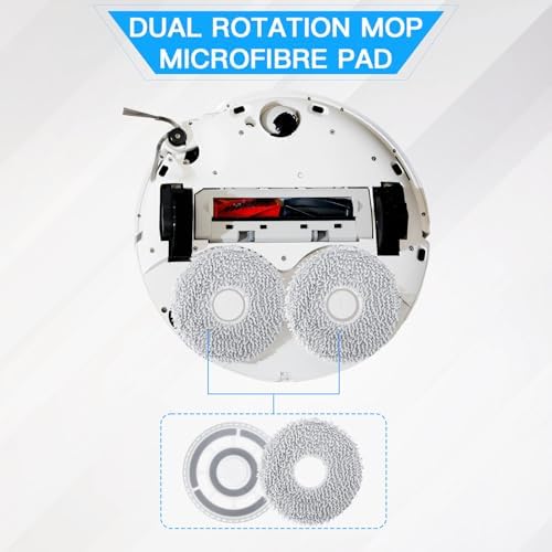Fixbetter Replacement Mop Pads with Holder for Roborock Models