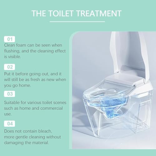 Krazy Clean Toilet Cleaner 120g 1PCS - Long-Lasting Fragrance