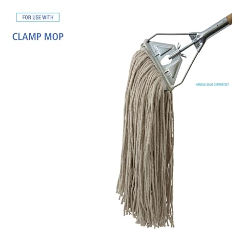 Boardwalk Mop Head Replacement 32oz Cotton White 12Carton