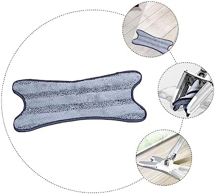 2pcs Multi-Function Flat Mop Cloth Replacement Microfiber Pads