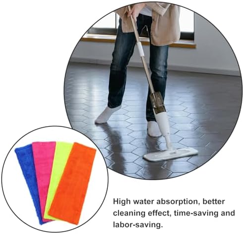 Ipetboom 4pcs Reveal Mop Pads Replacement Heads