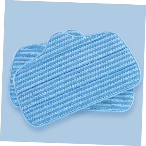Minkissy 2pcs Microfiber Mop Pads Replacement for Efficient Floor Cleaning