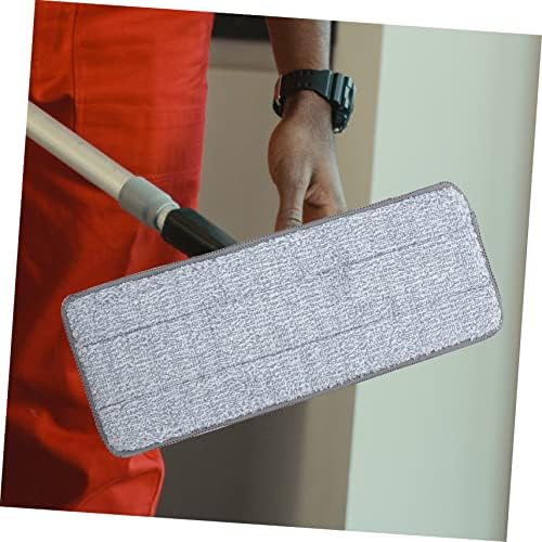 2 Pack Minkissy Mop Pads Wet Dry Cleaning Reusable Floor Mop Heads
