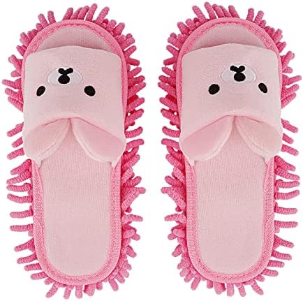 Liitrton Detachable Mop Slippers Microfiber Chenille Comfort Footwear