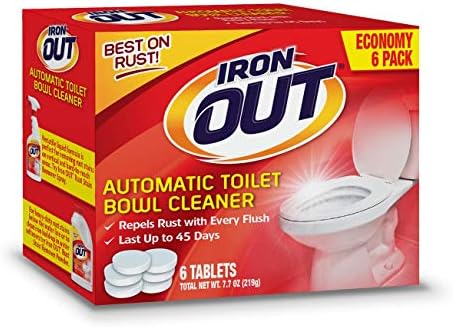 IRON OUT Automatic Toilet Cleaner Tablets 12 Count