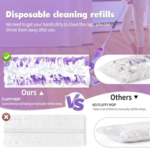 25 Pack Disposable Mopping Pads for Swiffer PowerMop