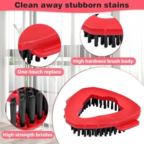 BOCA STORY 4Pcs Spin Mop Refill Combo for O-Ceda