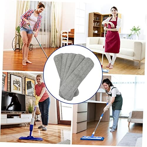 5Pcs Spray Mop Pads Washable Replacement Mop Heads