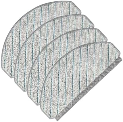 4 PCS Vacuum Cleaner Mop Cloths - Deebot Plus Compatible