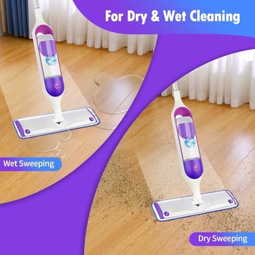 8-Pack Reusable Swiffer Mop Pads for 13-15 Spray Mop