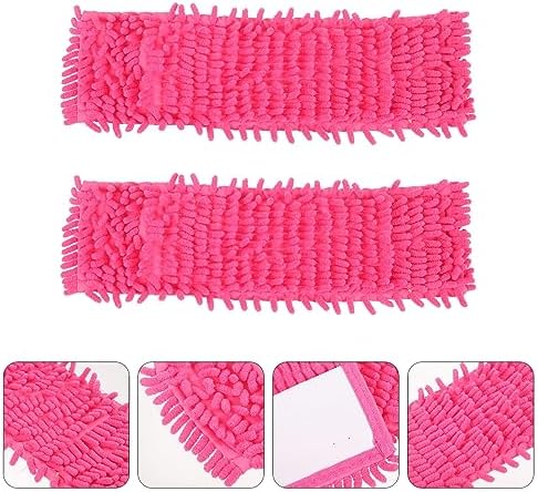 2-Pack Mop Cloth Replacement for Easy Cleaning Microfiber Mop Heads