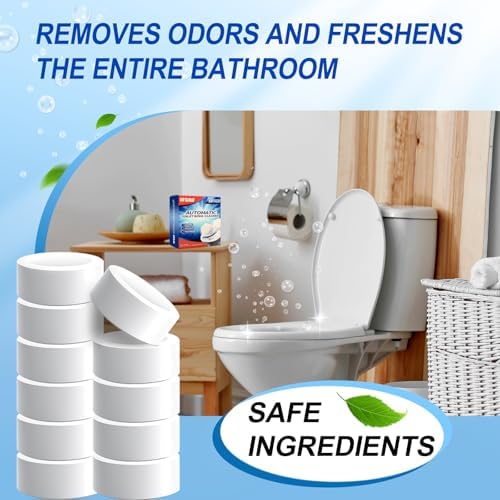 IFSRF Automatic Toilet Cleaner Tablets 50 Pack - Blue