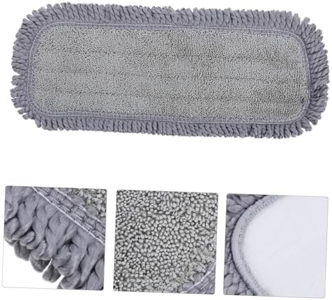 2pcs Microfiber Mop Pads Reusable for Floor Cleaning