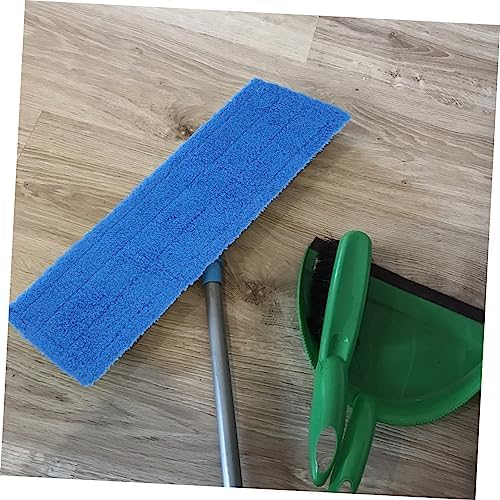 2Pcs Coral Fleece Mop Pads Reusable Washable