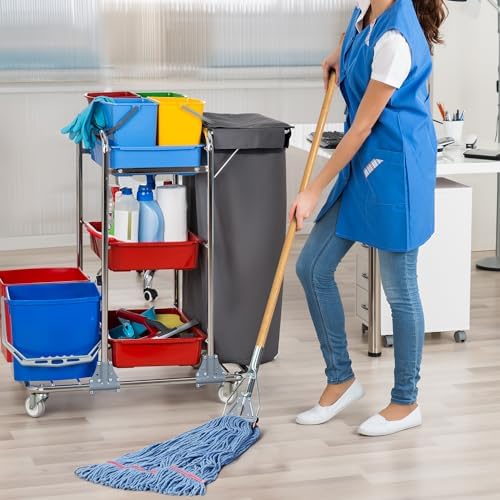 L Luke Supply Matthew Cleaning 20oz Mop Head Refill Pack of 6