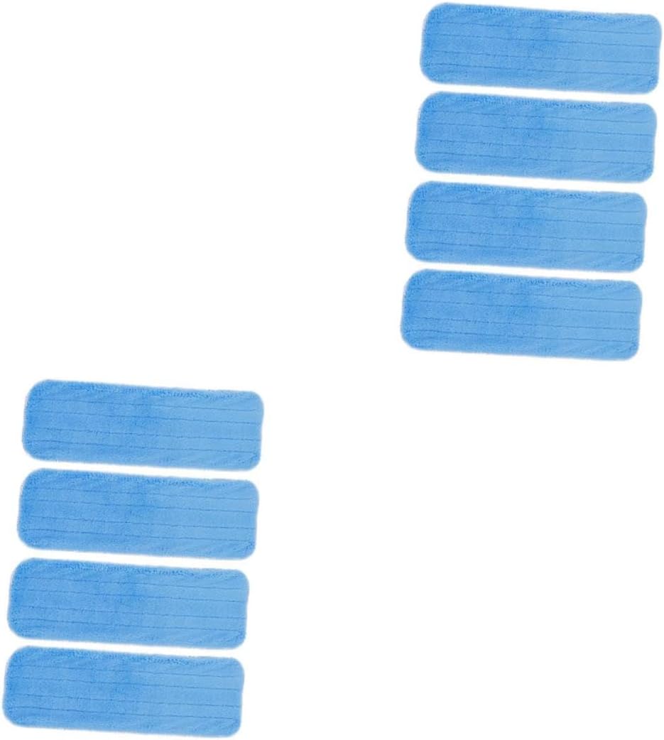 8pcs Reusable Mop Pads for Hardwood and Laminate Floors