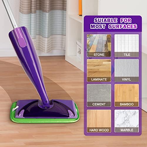 Orighty Reusable Mop Pads for Swiffer WetJet - Pack of 8