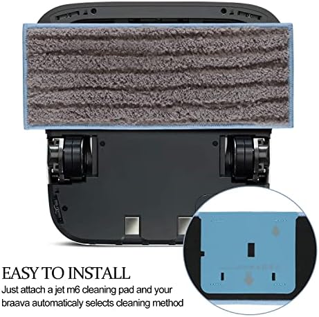 MXZONE Braava Jet M6 Replacement Mop Pads 4 Pack 1