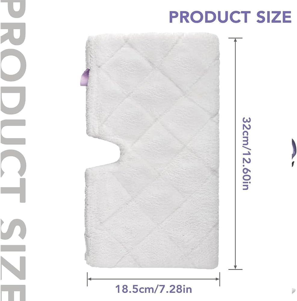 Sgizoku Steam Mop Pads 12Pack for Shark Mop Compatibility