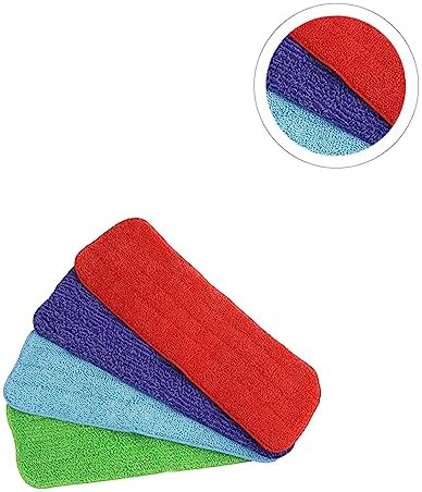 PACKOVE 8pcs Microfiber Mop Cloth Replacement Kit