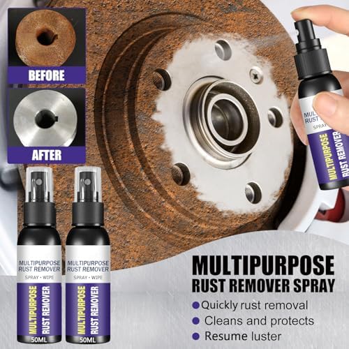 Homomdy Rust Remover Spray 6pcs Multipurpose