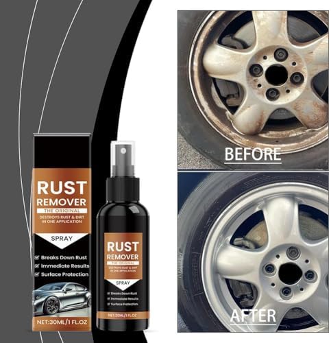Fast-Acting Rust Remover Spray 3PCS for Tools and Surfaces