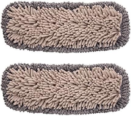 CLEANHOME Chinelle Microfiber Mop Pad Replacement - 2 Pack