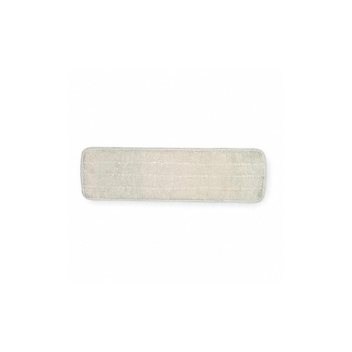 Tough Guy 1TTY2 Flat Dust Mop Pad Microfiber White