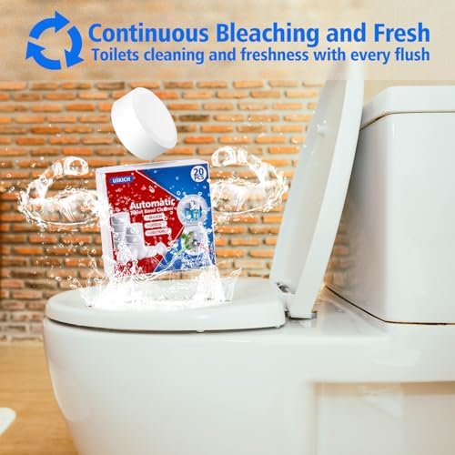 USKICH Toilet Bowl Cleaner Tablets 20 Pack