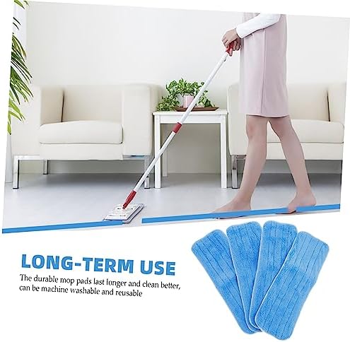 8pcs Reusable Mop Pads for Hardwood and Laminate Floors